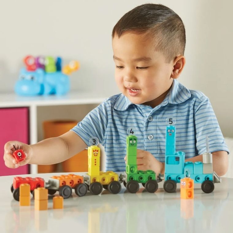 Numberblocks, Pociąg, klocki matematyczne, 68 elementów