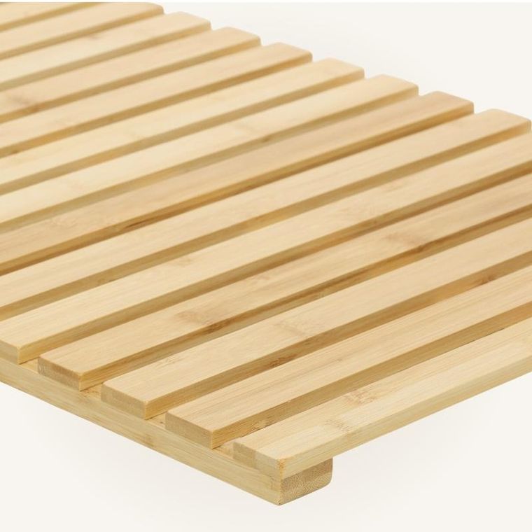 Nuxio, Sanno, podest łazienkowy z bambusa, 60-40 cm