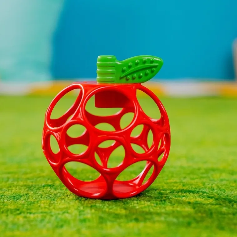 Oball, Hold My Own, gryzak, zabawka niemowlęca, Jabłko