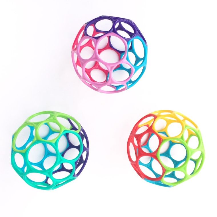 Oball, Kolorowa piłeczka, 9 cm