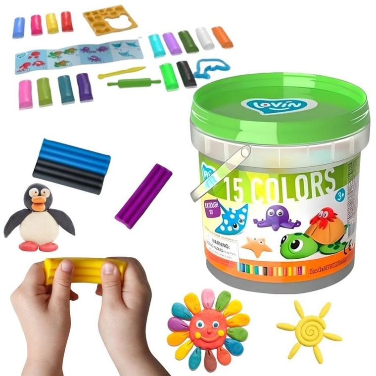 Okto, piankolina, masa plastyczna, mieszkańcy morza