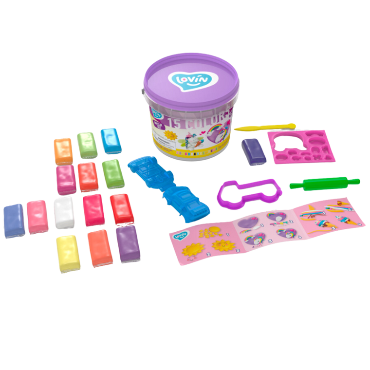 Okto, zestaw piankoliny, masa plastyczna, magiczne stworzenia, 1 szt.