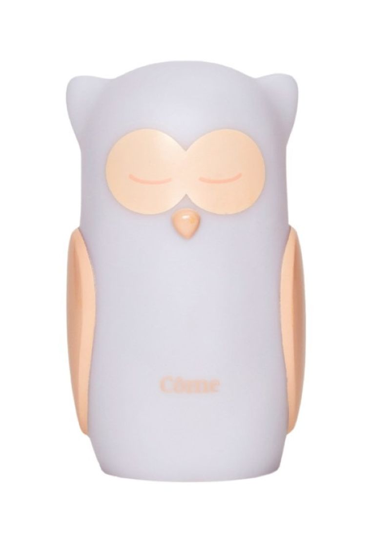 Olala, Sowa Come, lampka nocna LED, biała