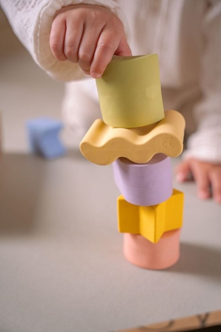 Oli & Carol, geometryczne klocki sensoryczne, Gwiazda, 3 elementy