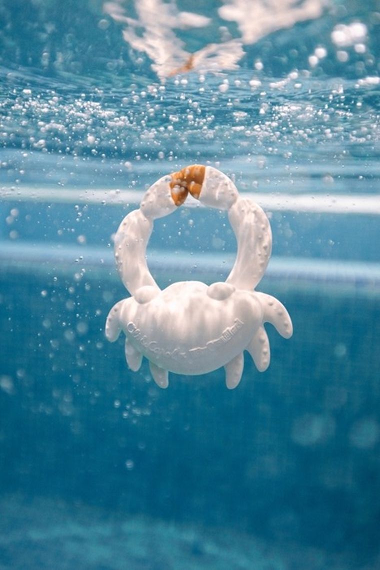 Oli & Carol x BigStuffed, gryzak i zabawka do kąpieli, Krab Sharon