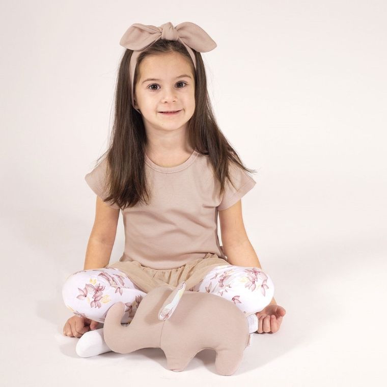 Opaska dziewczęca, beżowa, Nicol