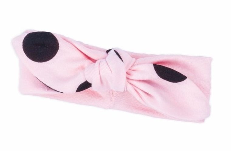 Opaska dziewczęca, różowa, Nicol