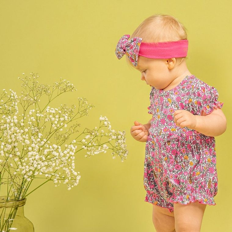 Opaska dziewczęca, różowa, Nicol