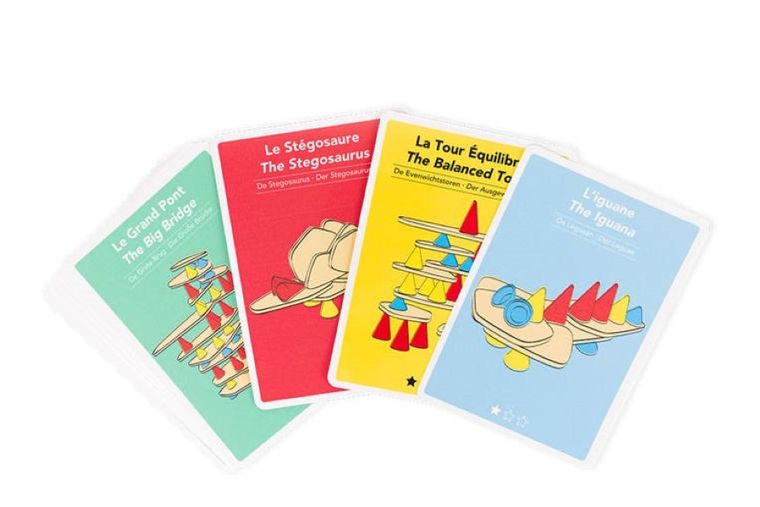 Oppi, Piks, karty do klocków konstrukcyjnych, 24 szt.