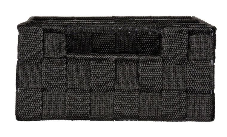 Organizer, Adria black, pojemnik łazienkowy