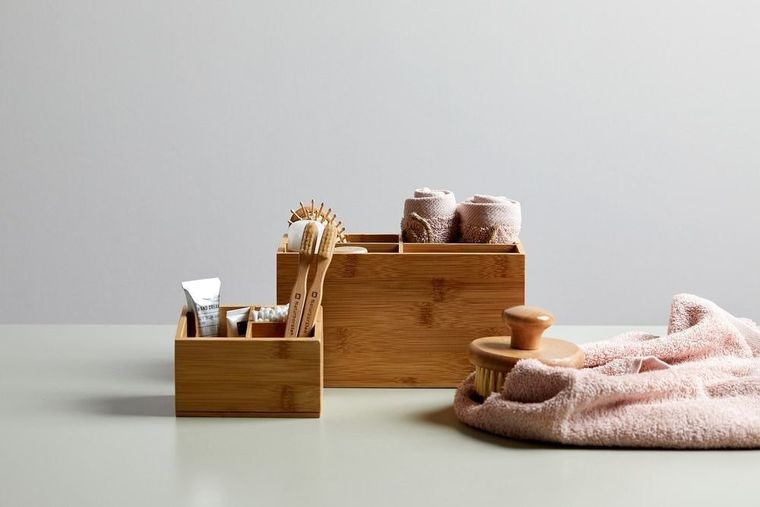 Organizer łazienkowy, Terra, 3 przegrody