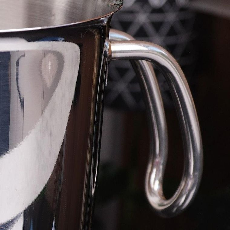 Orion, Anett, garnek do gotowania mleka, stalowy, 12.5 cm, 1l