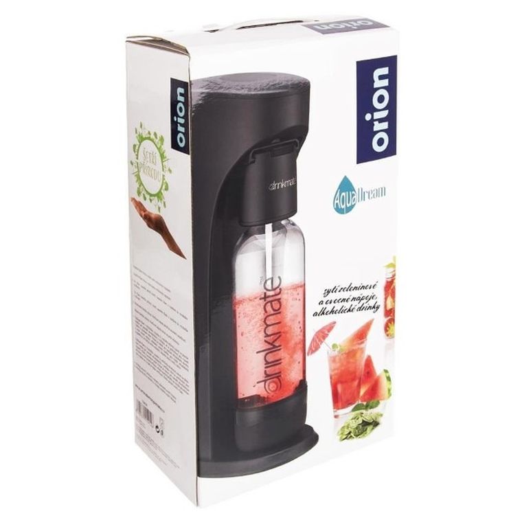 Orion, AquaDream, saturator do gazowania wody, black