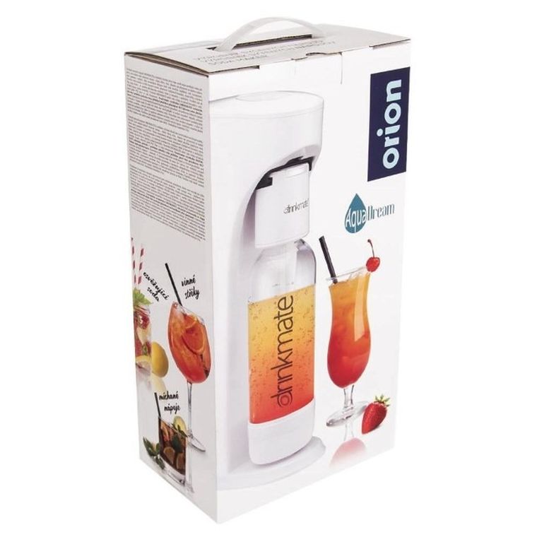 Orion, AquaDream, syfon do gazowania wody, white