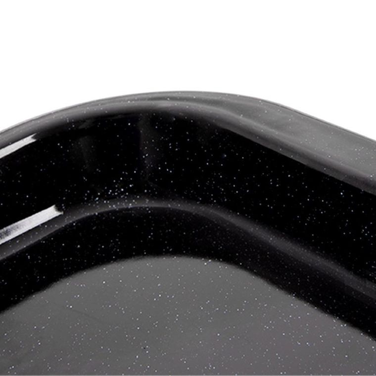 Orion, blacha do pieczenia, emaliowana, prostokątna, 36-28-2,5 cm