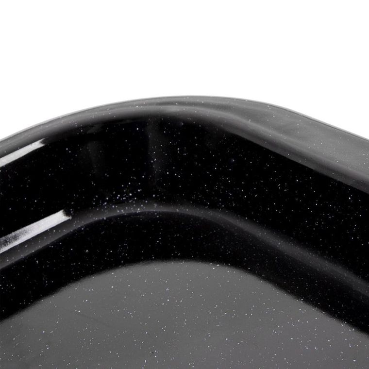 Orion, blacha do pieczenia, emaliowana, prostokątna, 40-35,5-2 cm