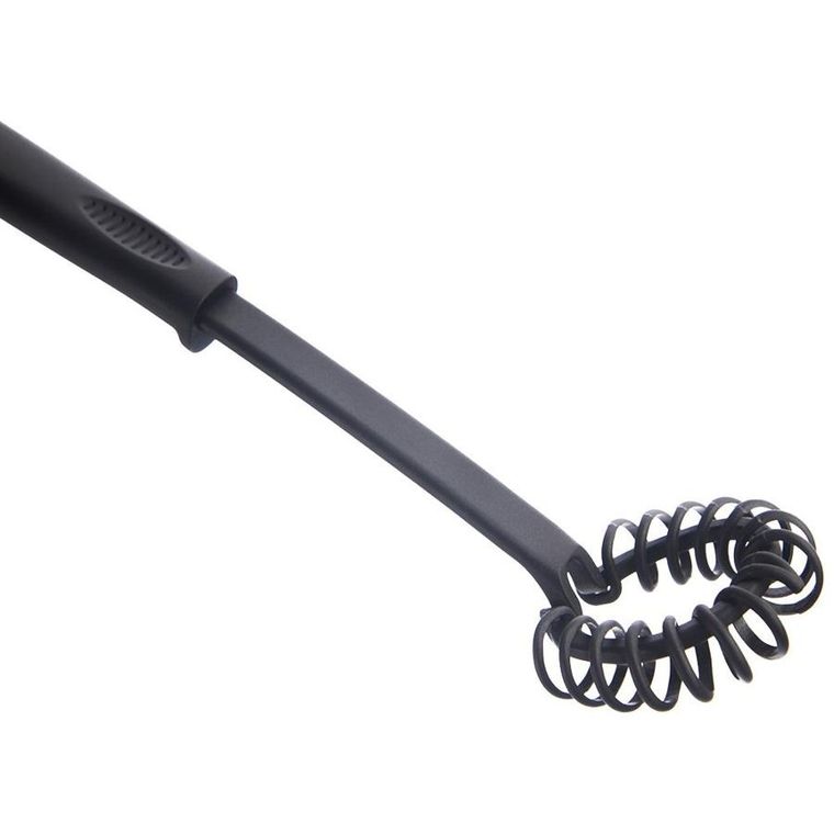 Orion, Blackline, trzepaczka do ubijania spiralna, czarna, 28 cm