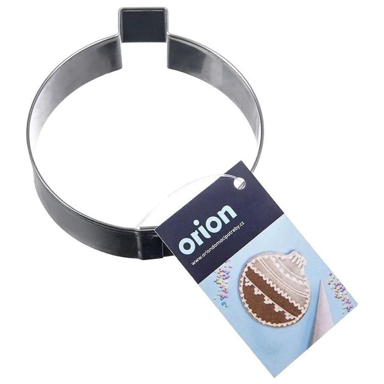 Orion, bombka, wykrawacz do ciastek, stalowy, 7 cm