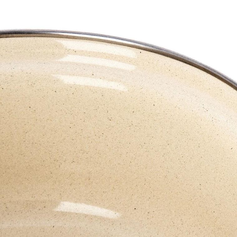 Orion, Brown, garnek emaliowany, 30 cm, 10l