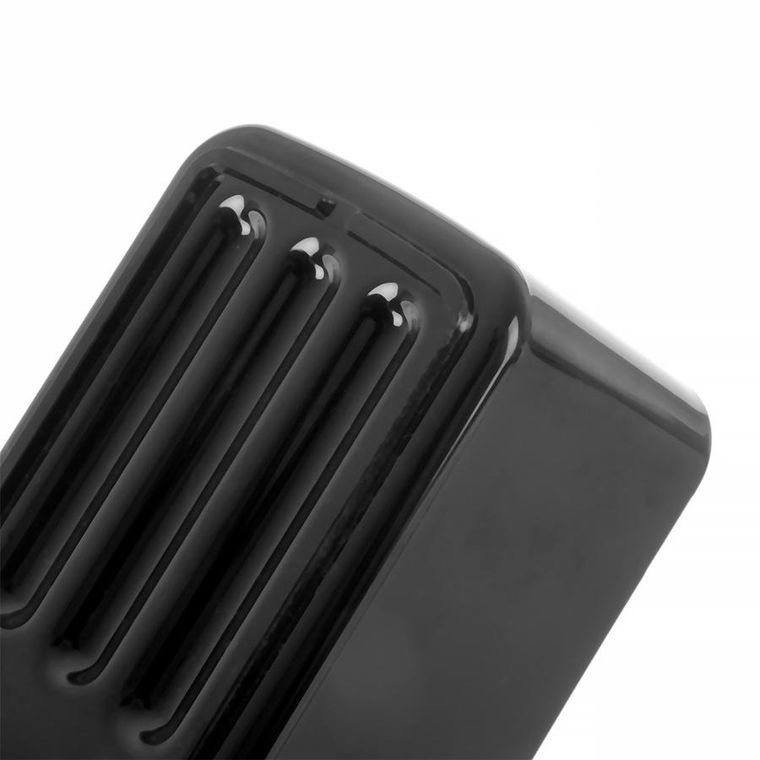 Orion, dozownik płynu do naczyń, z pojemnikiem na gąbkę, czarny, 500 ml