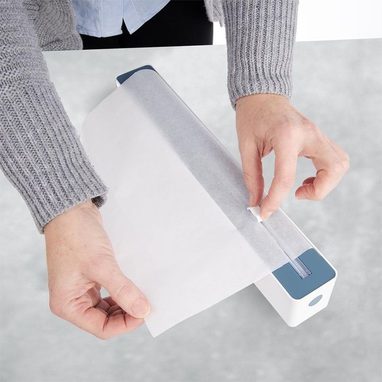 Orion, dyspenser do folii szary