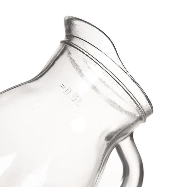 Orion, dzbanek szklany do napojów z uchwytem, 500 ml