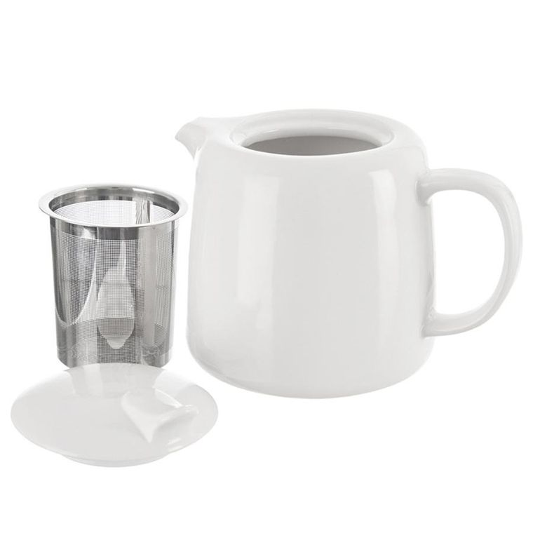 Orion, dzbanek z zaparzaczem do herbaty, porcelanowy, 650 ml