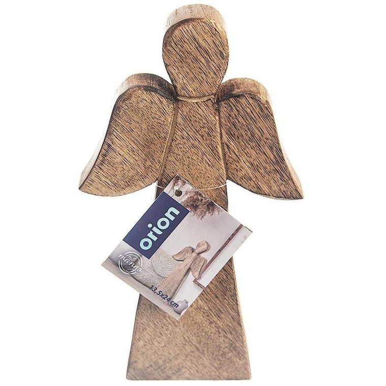 Orion, figurka anioła, drewniana, 13-24 cm