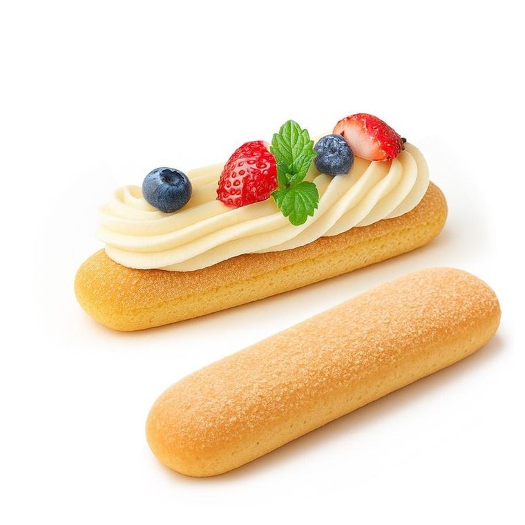 Orion, forma do biszkoptów, silikonowa, beżowa, 28-17-2 cm