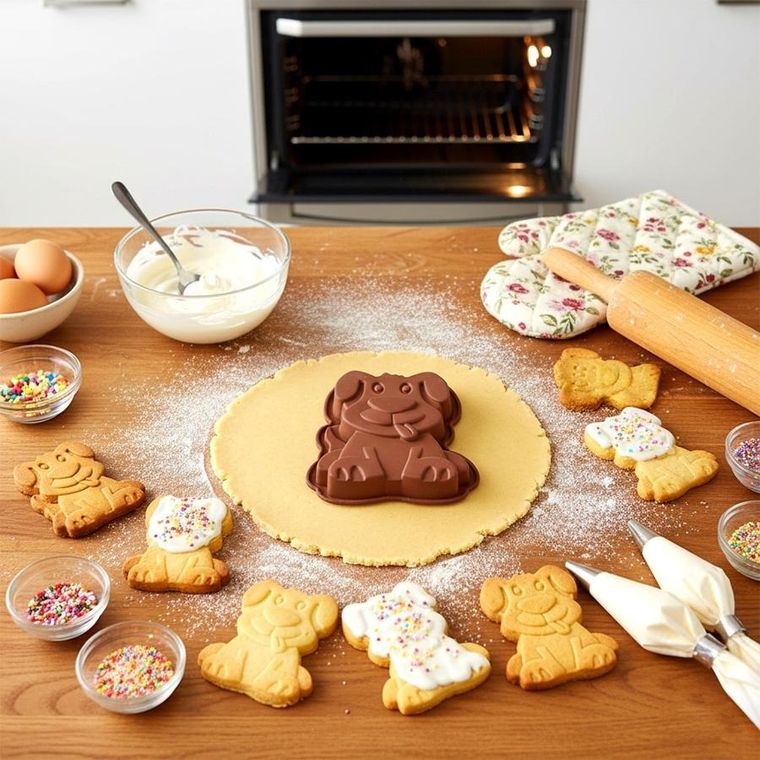 Orion, forma do pieczenia, silikonowa, pies, 20-16-4,5 cm