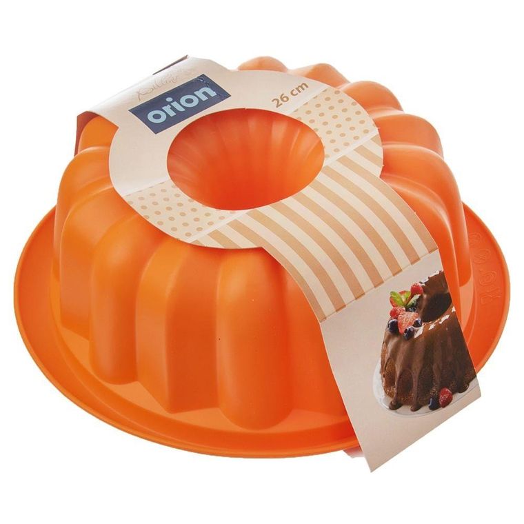 Orion, forma silikonowa z kominem do pieczenia babki