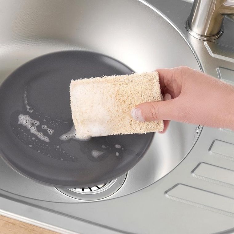 Orion, gąbka kuchenna, naturalna, EKO, 2 szt.