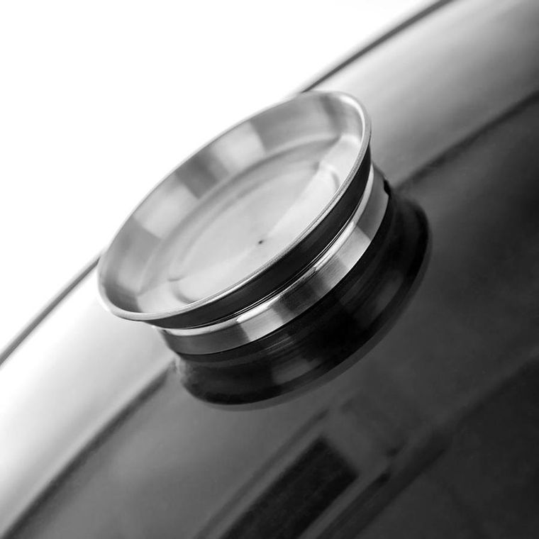 Orion, Grande, brytfanna granitowa, z pokrywką szklaną, 8 l