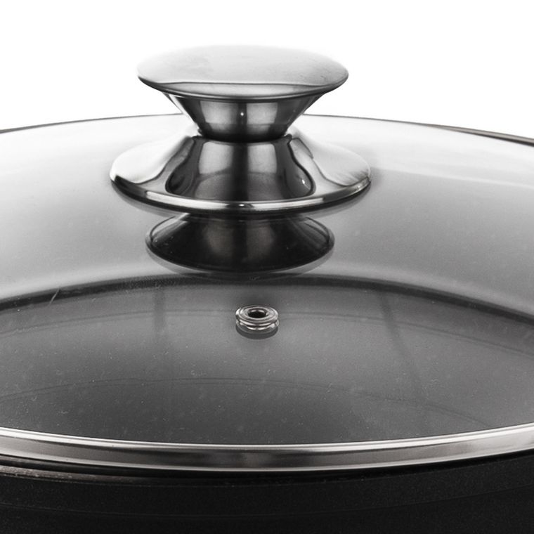 Orion, Grande, garnki granitowe, patelnia, zestaw