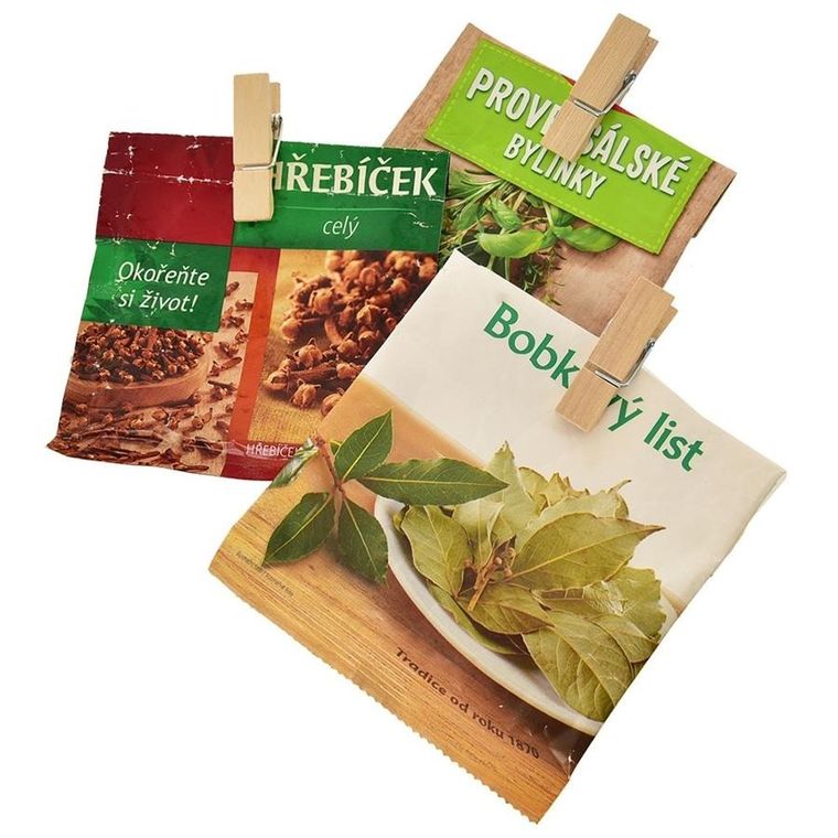 Orion, klamerki dekoracyjne, drewniane, 4.5 cm, 50 szt.