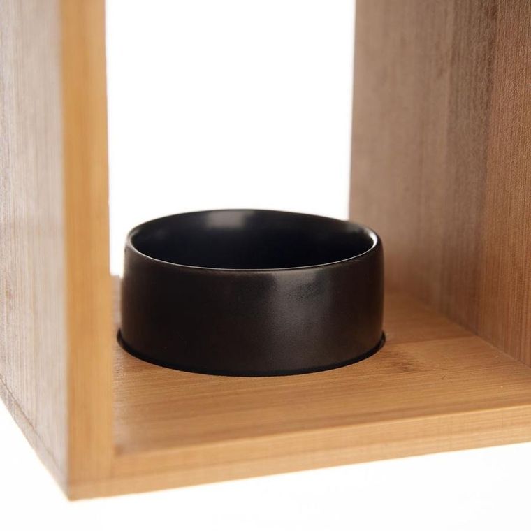 Orion, kominek zapachowy, czarny, 12-11-14 cm