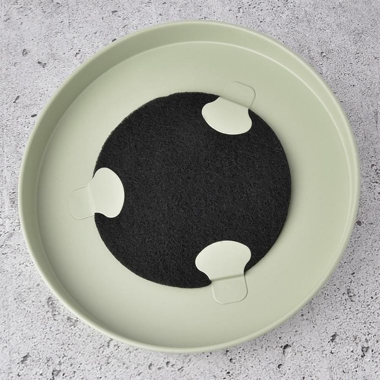 Orion, kompostownik kuchenny z filtrem węglowym, metalowy, zielony, Greenish, 8 l