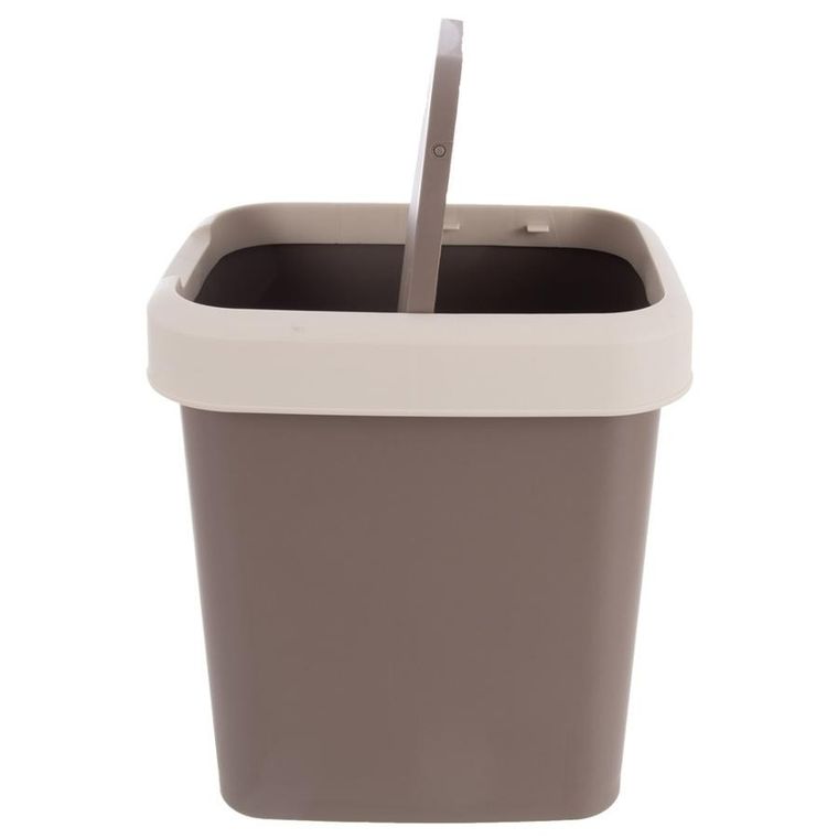 Orion, kosz na śmieci, plastikowy, brązowy, 12 l