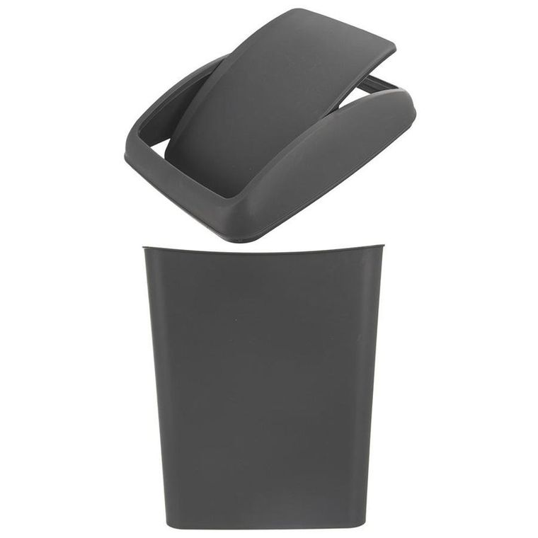 Orion, kosz na śmieci, plastikowy szary, 40l