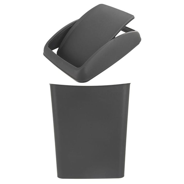 Orion, kosz na śmieci, plastikowy szary, 5l