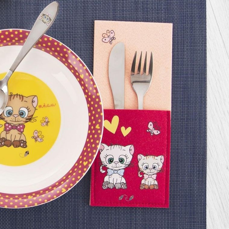 Orion, Kotek, etui na sztućce, 21-9 cm