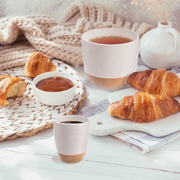 Orion, kubek do espresso, ceramiczny, biały, 90 ml