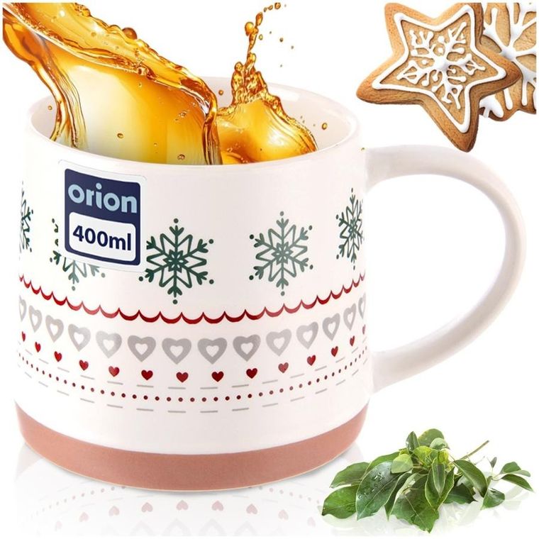 Orion, kubek porcelanowy, 380 ml