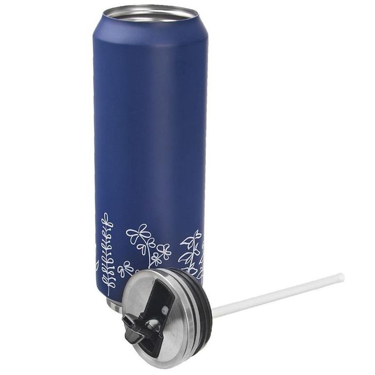 Orion, kubek termiczny, niebieski, puszka, Louka, 700 ml