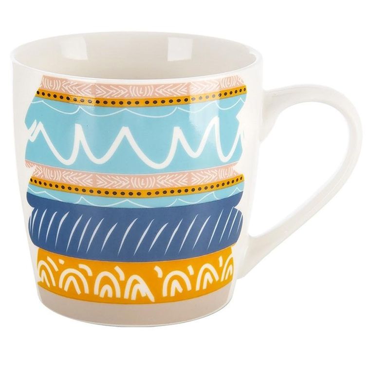 Orion, kubek z miseczką, porcelanowy, zestaw dla dziecka, 2 elementy