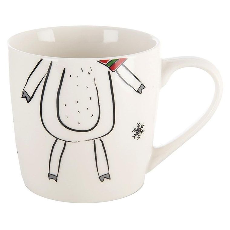 Orion, kubek z miseczką, porcelanowy, zestaw dla dziecka, 2 elementy