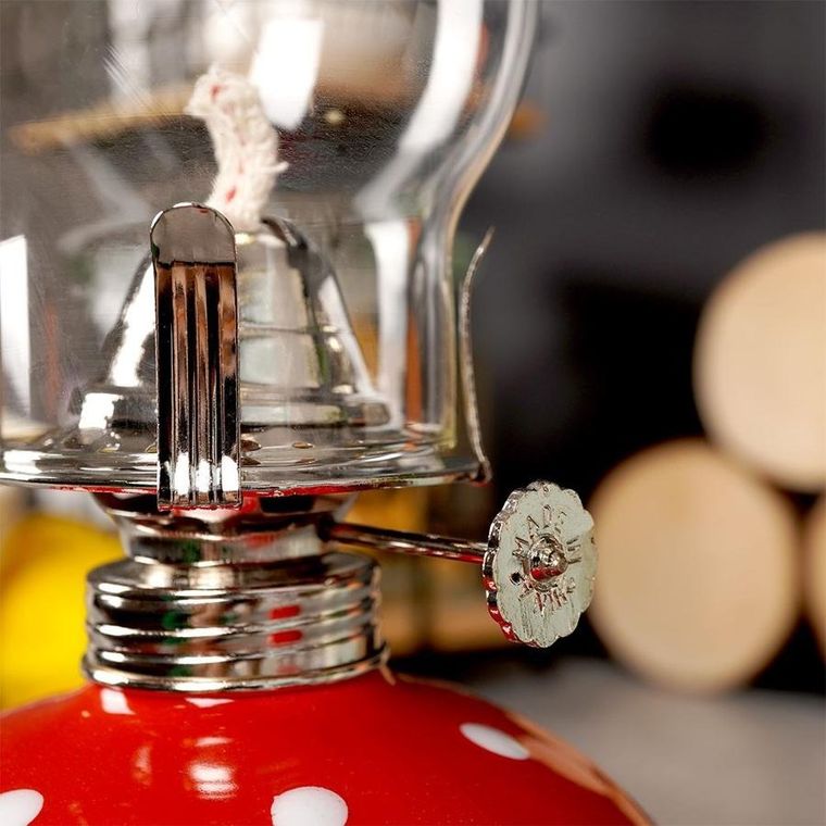 Orion, Lampa naftowa ceramiczna 28,5 cm 530 ml