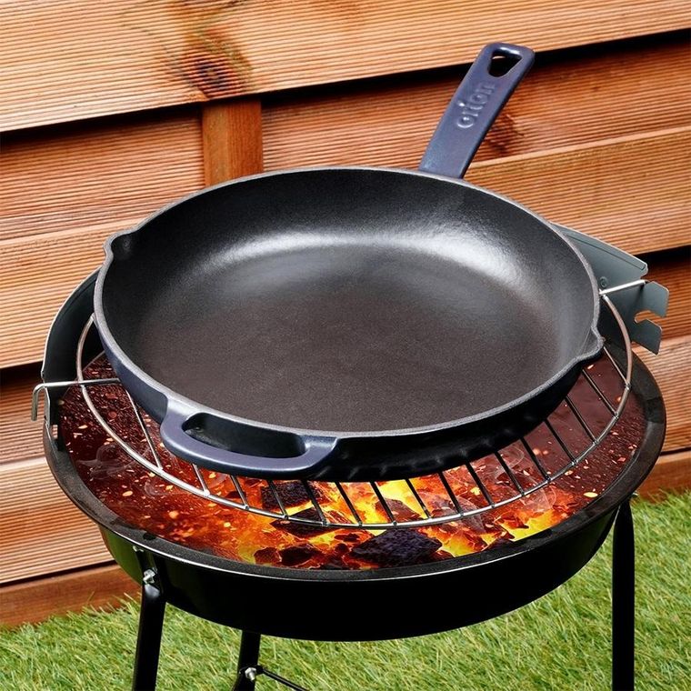 Orion, Litina, patelnia żeliwna emaliowana, 26 cm