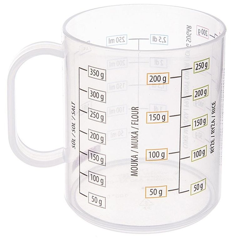 Orion, miarka kuchenna, szklana, kubek, 250 ml