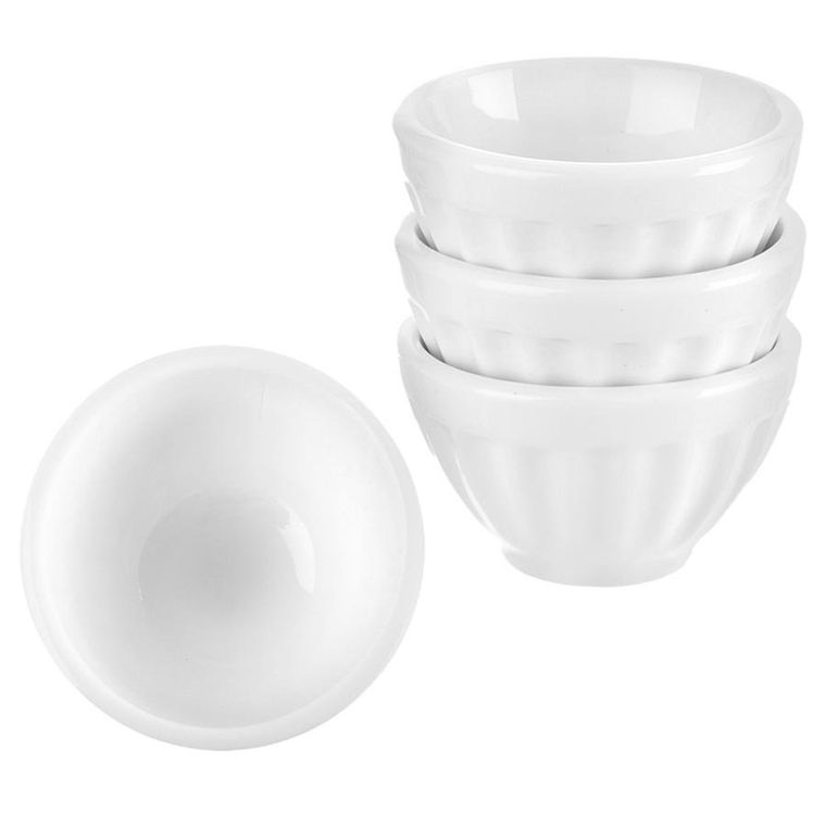 Orion, miseczki na przekąski ceramiczne, 6 cm, 40 ml, 4 szt.